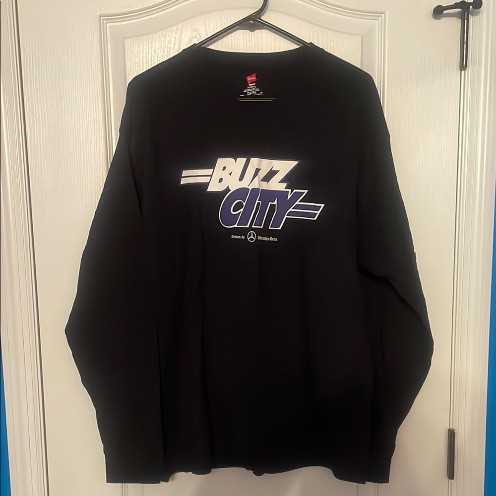 Charlotte Hornets Buzz City Black Long Sleeve Shirt
